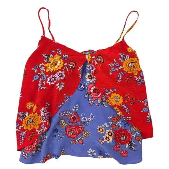 Tigerlily | Cropped, Handkerchief Tank | Size 4 - Picture 1 of 5